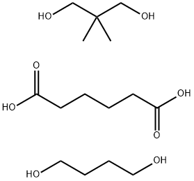 POLY(1,4-BUTANEDIOL/NEOPENTYL GLYCOL-ALT-ADIPIC ACID) Struktur