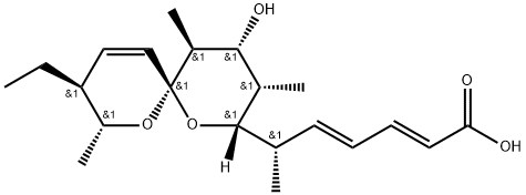 Pteridic acid B Struktur