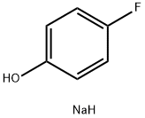 Phenol, 4-fluoro-, sodium salt (1:1) Struktur