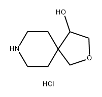 2-Oxa-8-azaspiro[4.5]decan-4-ol, hydrochloride (1:1) Struktur