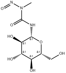 N'-β-D-Glucopyranosyl-N-methyl-N-nitrosourea Struktur