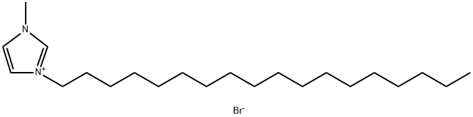 1-octodecyl -3-methylimidazolium bromide Struktur