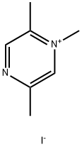 1,2,5-trimethylpyrazin-1-ium iodide Struktur