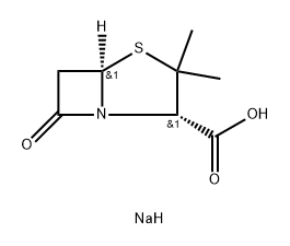 Sulbactam Impurity 2 Sodium Salt Struktur