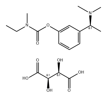 Rivastigmine Hydrogen Tartrate Struktur