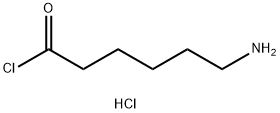 Hexanoyl chloride, 6-amino-, hydrochloride (1:1) Struktur