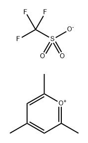 2,4,6-Trimethylpyriliumtrifluoromethanesulfonate Struktur