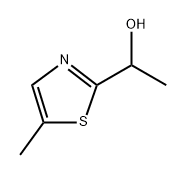 2-Thiazolemethanol, α,5-dimethyl- Struktur