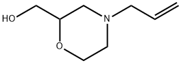 2-Morpholinemethanol,4-(2-propen-1-yl)- Struktur