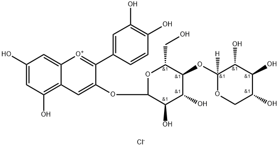 Lycoricyanin Struktur