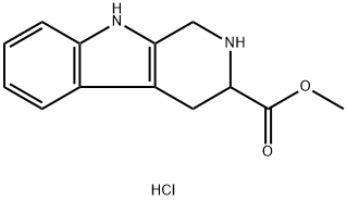 methyl 2,3,4,9-tetrahydro-1H-beta-carboline-3-carboxylate Struktur