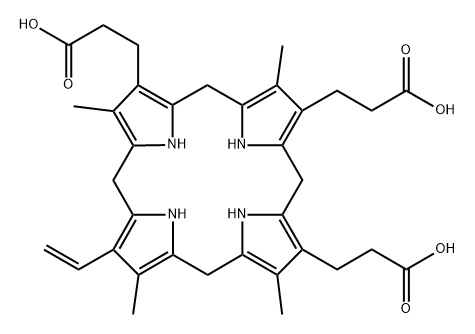 Harderoporphyrinogen Struktur