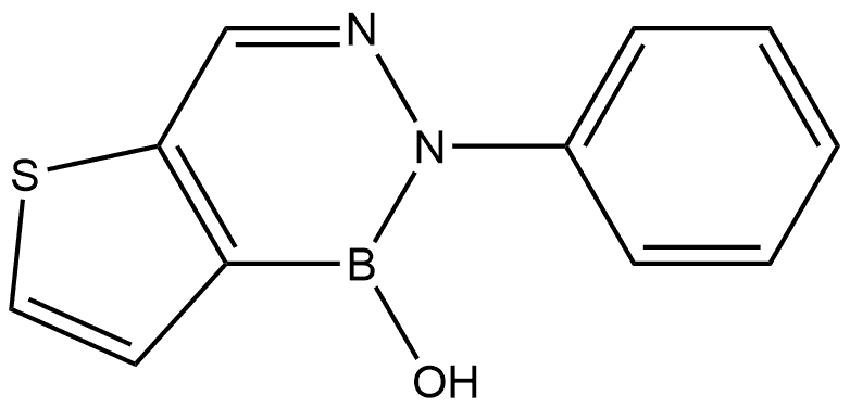 2-Phenylthieno[3,2-d][1,2,3]diazaborinin-1(2H)-ol Struktur