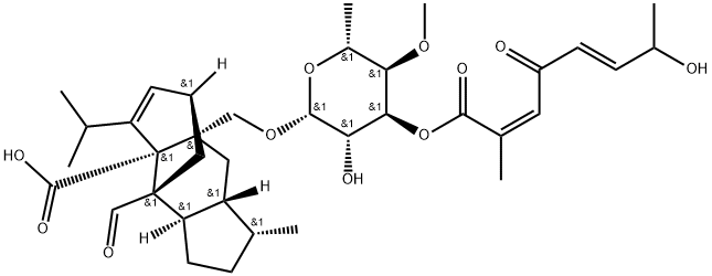 Neosordarin Struktur