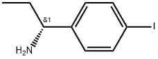 (R)-1-(4-iodophenyl)propan-1-amine Struktur