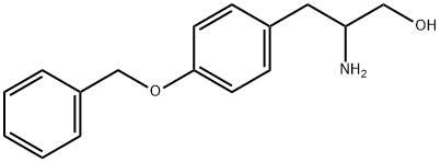 Benzenepropanol, β-amino-4-(phenylmethoxy)- Struktur