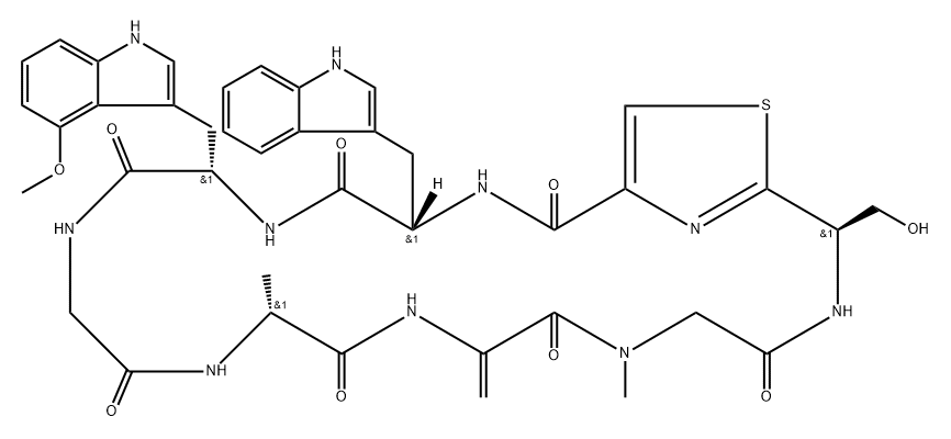 Argyrin F Struktur