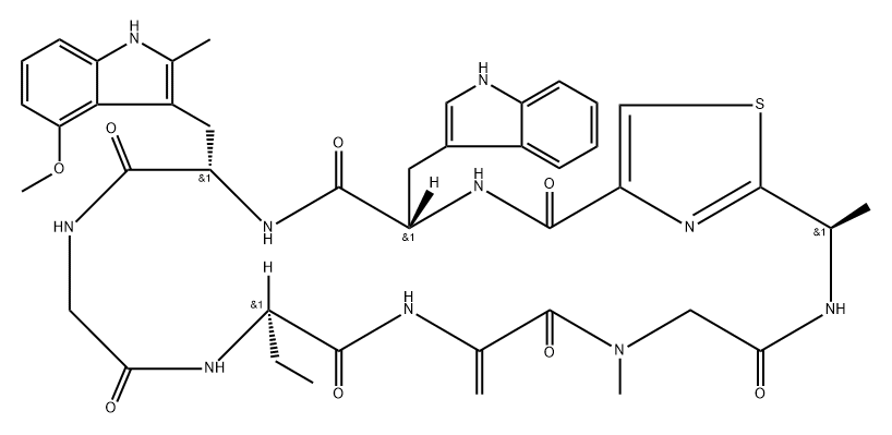 Argyrin D Struktur