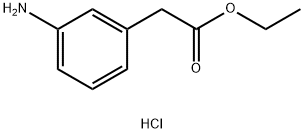 ethyl 2-(3-aminophenyl)acetate Hydrochloride Struktur