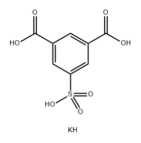 5-Sulfoisophthalic acid 5-potassium salt Struktur