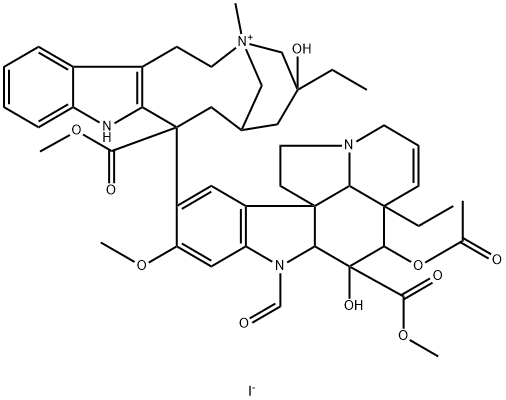 Vincristine Methiodide Struktur