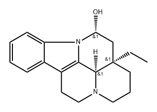 Eburnamine Struktur