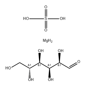 D-Glucose, mixt. with magnesium sulfate (1:1) Struktur