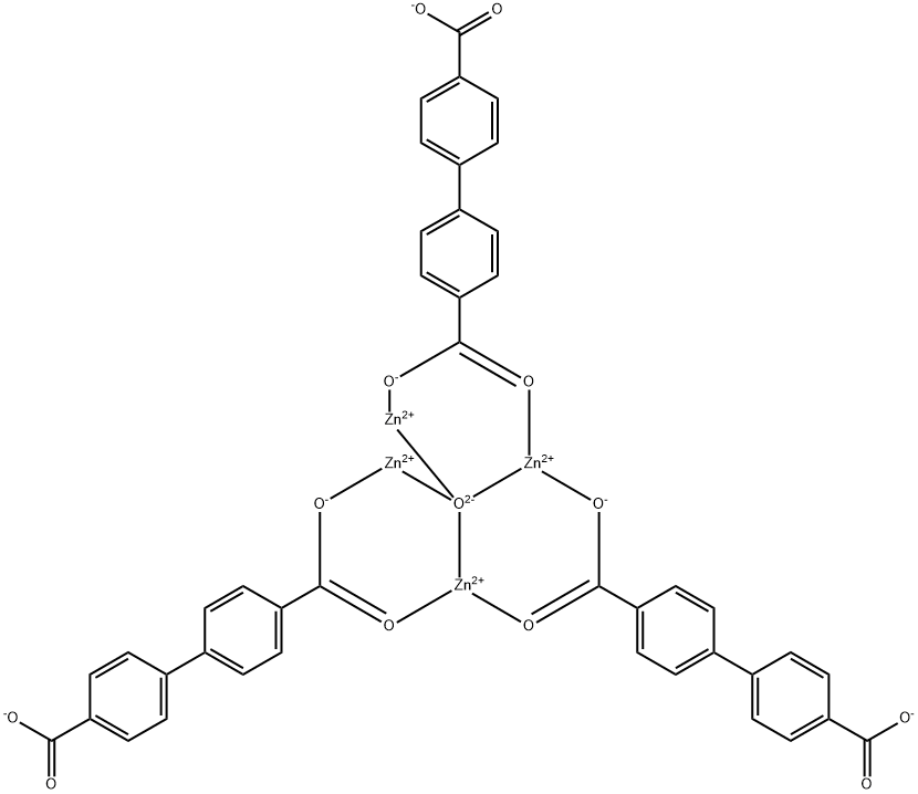 IRMOF-9 Struktur