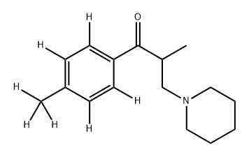 Deutolperisone Struktur