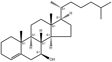 7β-Hydroxycholest-4-ene Struktur