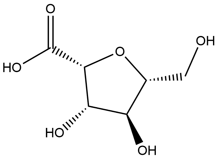 D-Gluconic acid, 2,5-anhydro- Struktur