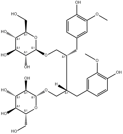 (2R,3S)-SDG Struktur