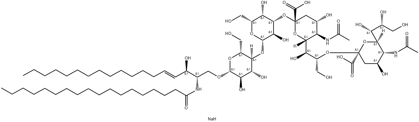 Ganglioside GD3 Diodium Salt Struktur