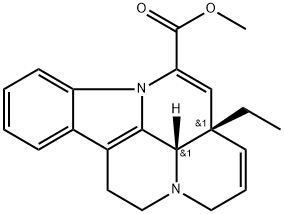 17,18-Dehydroapovinvamine Struktur