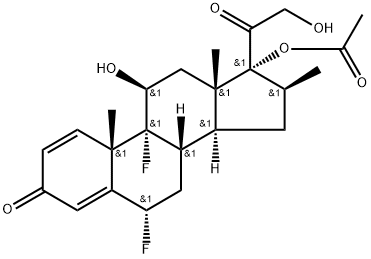 17-O-Acetyl Diflorasone Struktur