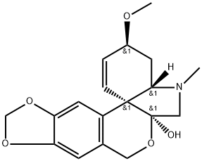 tazettine Struktur