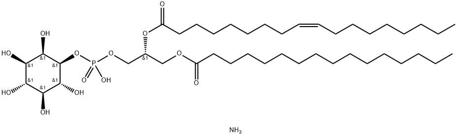 PI(16:0/18:1) Struktur