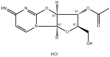 3-Acetyl-Ancitabine
 (Cyclocytidine) HCl Struktur