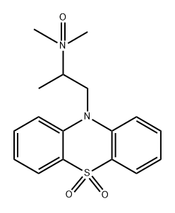 Oxomemazine N-Oxide Struktur