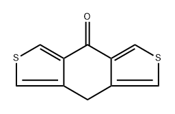 4H,8H-Benzo[1,2-c:4,5-c']dithiophen-4-one Struktur