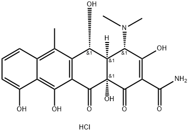 Dehydrotetracycline Hydrochloride (Technical Grade) Struktur