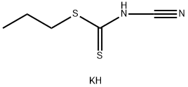 Carbamodithioic acid, cyano-, propyl ester, potassium salt (9CI)