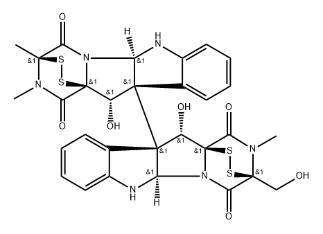 verticillin B Struktur