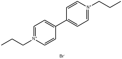 1,1''-Dipropyl-[4,4''-bipyridine]-1,1''-diium bromide Struktur