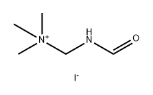 Methanaminium, 1-(formylamino)-N,N,N-trimethyl-, iodide (1:1) Struktur