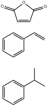 2,5-Furandione, telomer with ethenylbenzene and (1-methylethyl)benzene, sodium salt Struktur