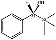 [R,(+)]-α-(Trimethylsilyl)benzenemethanol Struktur