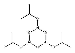 Cyclic aluminum oxide isopropoxide Struktur