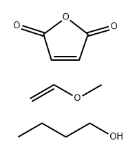 BUTYL ESTER OF PVM/MA COPOLYMER Struktur