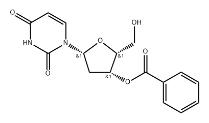 3'-O-Benzoyl-2'-deoxyuridine Struktur